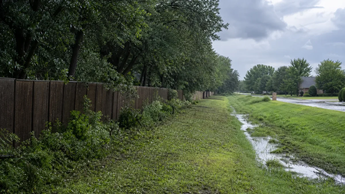 Brush Clearing for Safer Access Around Hurst Properties — realistic Hurst, Texas tree-service scene