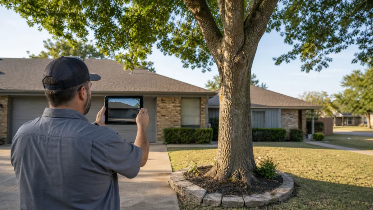 Tree Inspection Checklist for Hurst Rental Properties — realistic Hurst, Texas tree-service scene