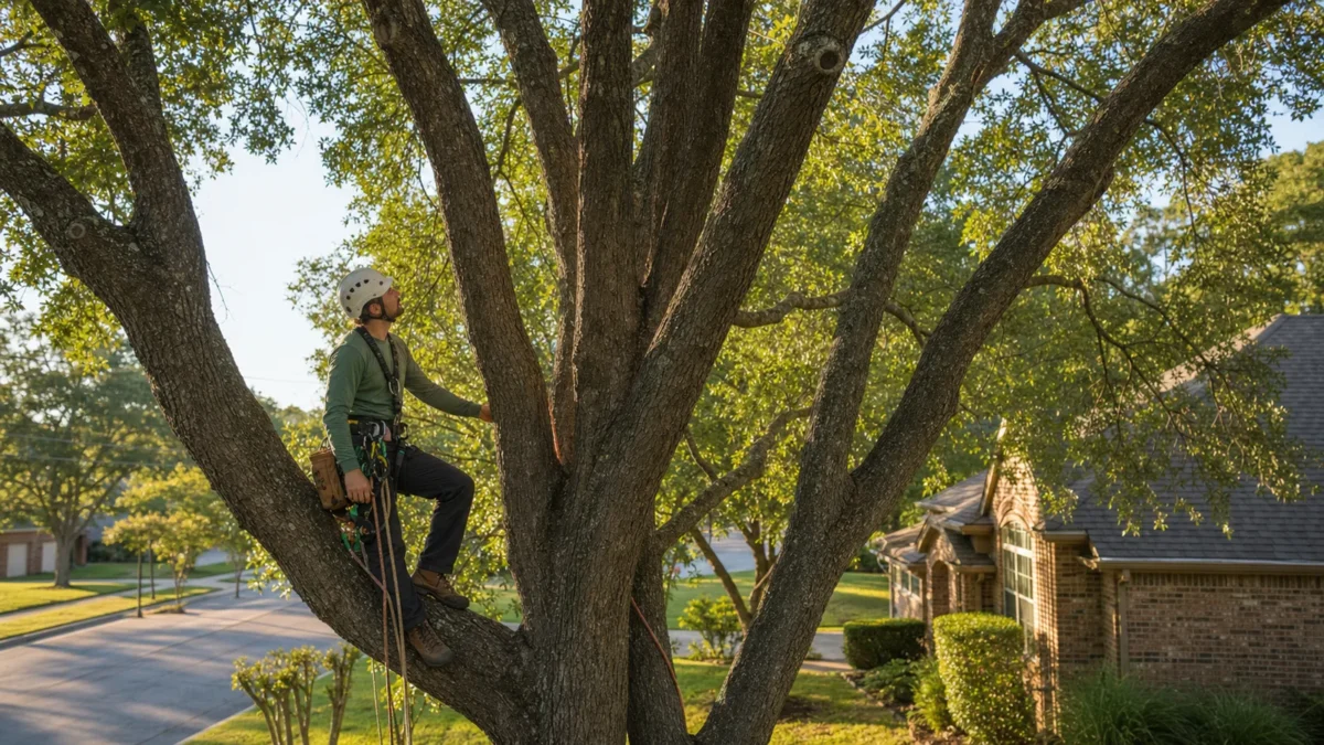 Tree Cabling and Bracing in Hurst: When Support Is—and Is Not—the Answer — realistic Hurst, Texas tree-service scene